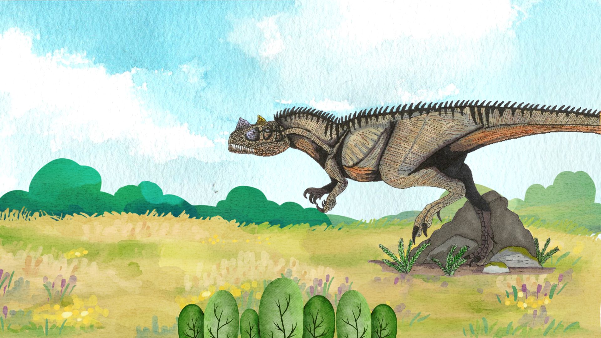 Explore The Horned Ceratosaurus | Dino Digest