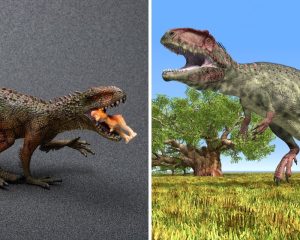 t rex vs spinosaurus vs giganotosaurus vs carcharodontosaurus vs allosaurus