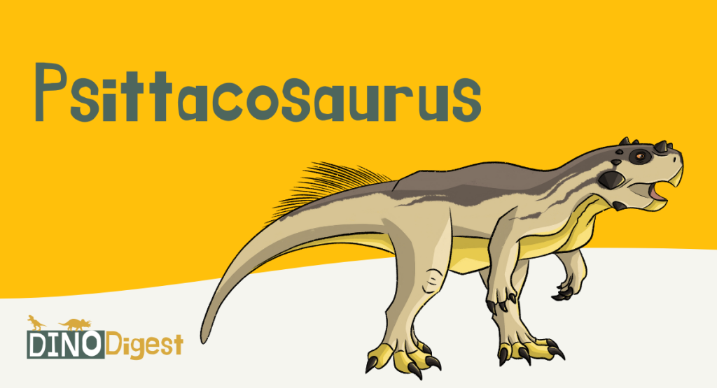 Meet The Psittacosaurus, A Parrot Lizard Dino Digest